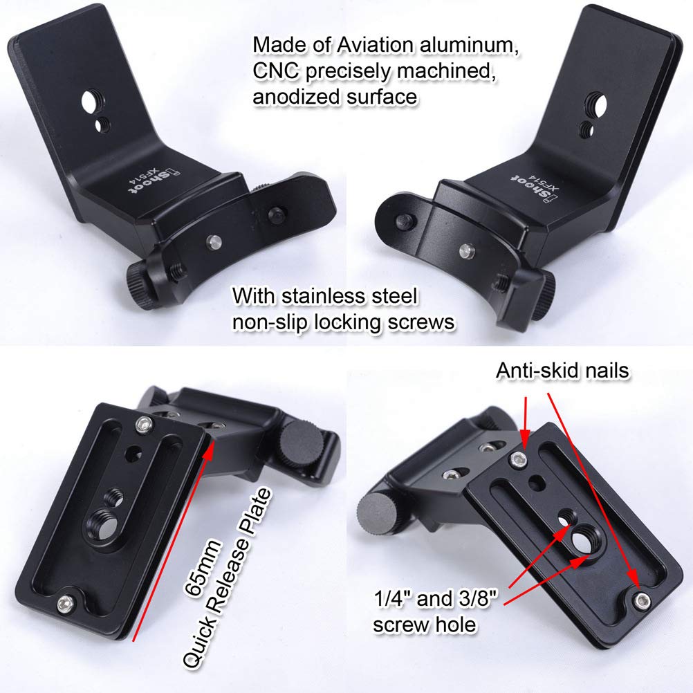 Ishoot Metal Tripod Mount Ring Camera Lens Replacement Foot Lens Collar Base Support Adapter Stand For Fuji Xf 50 140Mm F2.8 R L