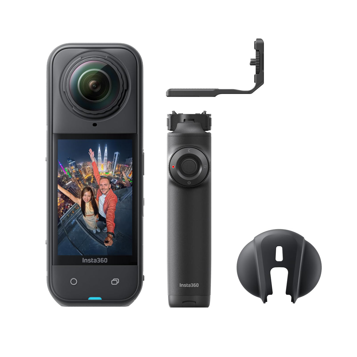 Insta360 X5 Free Framing Selfie Stick Bundle - Waterproof 8K 360 Camer ...