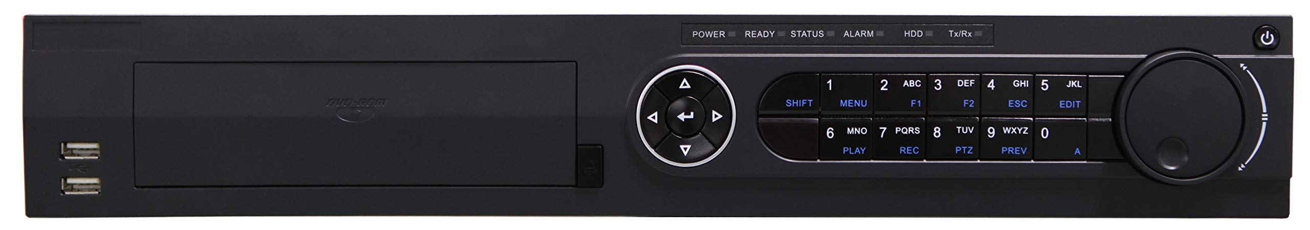 Hikvision OEM 16 Channel NVR Compatible as DS-7716NI-SP/16, H.264, Upto 6MP, Integrated 16 Port PoE, HDMI, 4-Sata, 2 TB HDD Incl