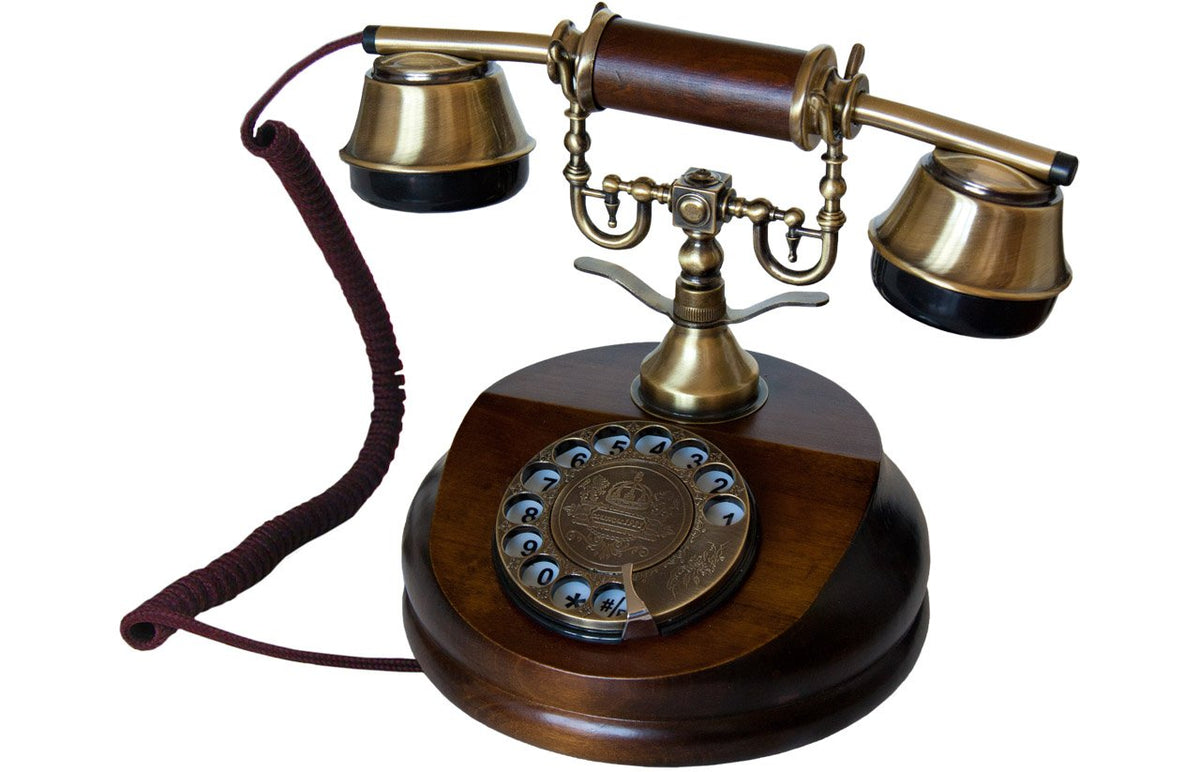 Opis 1921 Cable A: The Wood Retro Telephone/Antique Phone/Old Phone/Retro Phone/Rotary Phone/Old Telephone/Vintage Phone/Vintage
