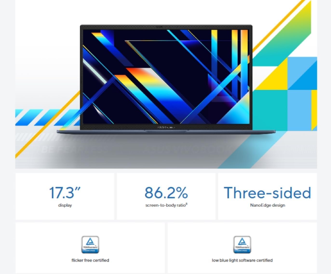 Asus 17.3'' Vivobook Business & Student Laptop | Wireless Earbuds | Intel 6 Core I3-1215U (Beat I7-1165G7) | 40Gb Ram 1Tb Ssd |