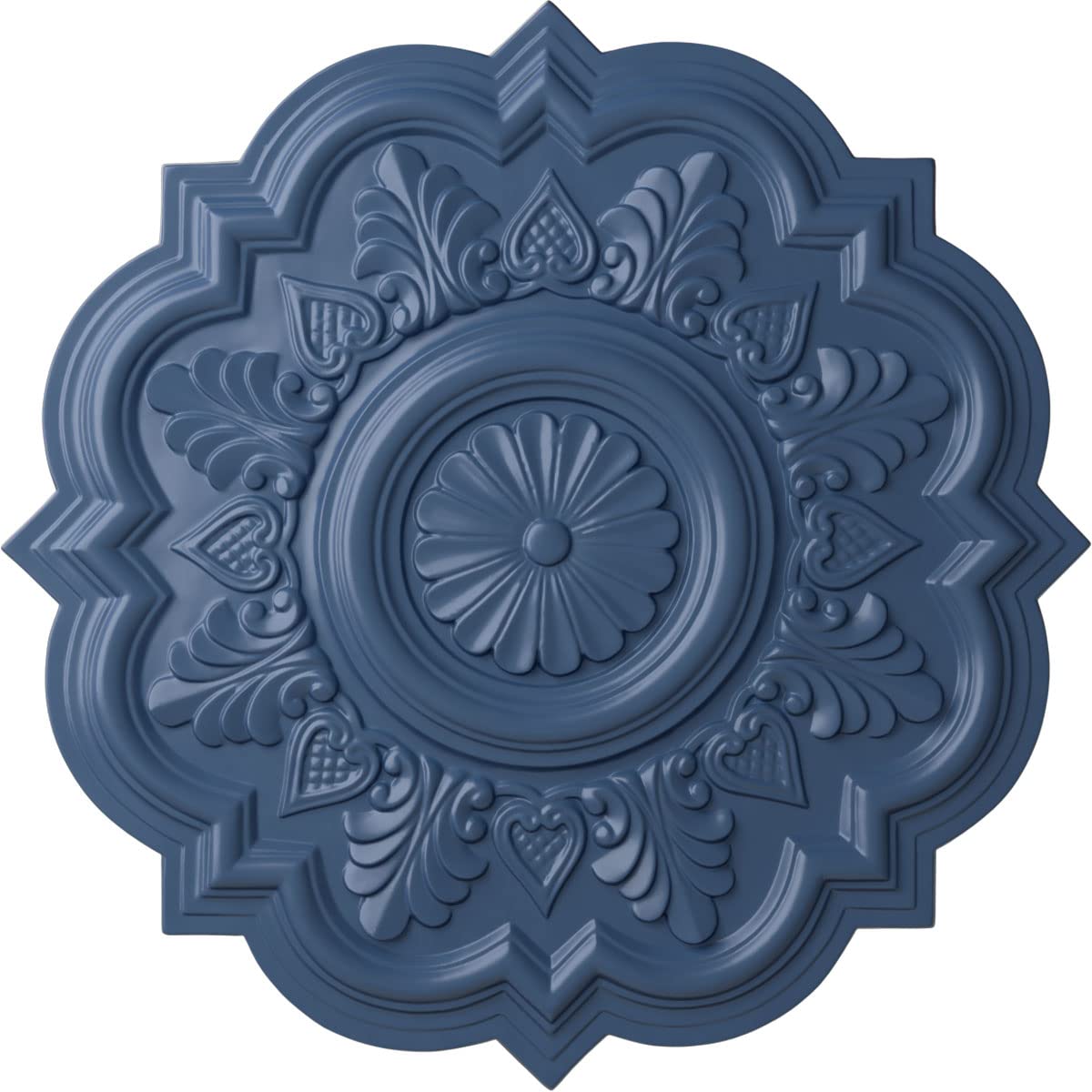 Ekena Millwork CM20DRAMF Deria Ceiling Medallion fits Canopies up to 6, Americana