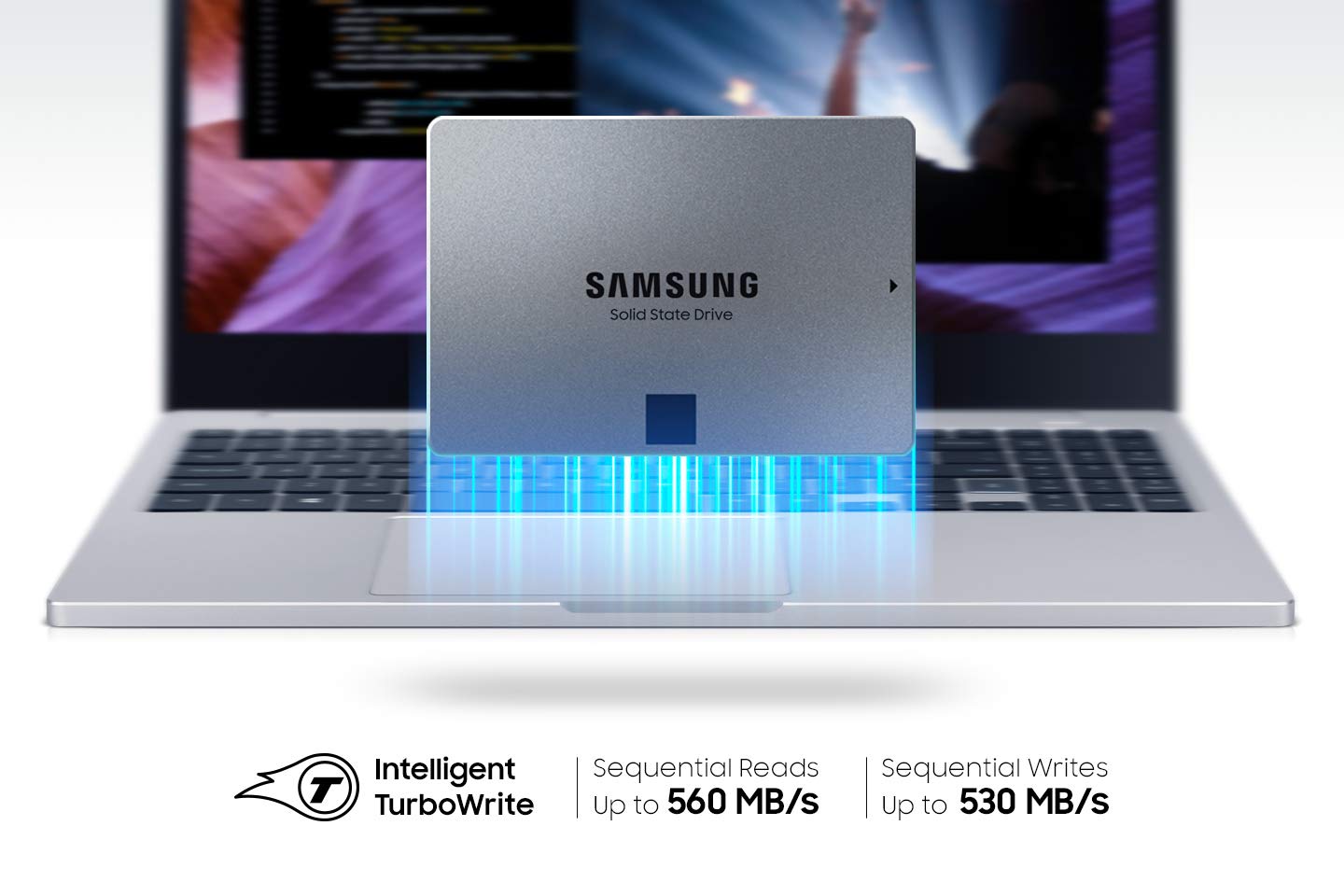 Samsung 870 Qvo Sata Iii Ssd 4Tb 2.5 Internal Solid State Drive, Upgrade Desktop Pc Or Laptop Memory And Storage For It Pros, Cr