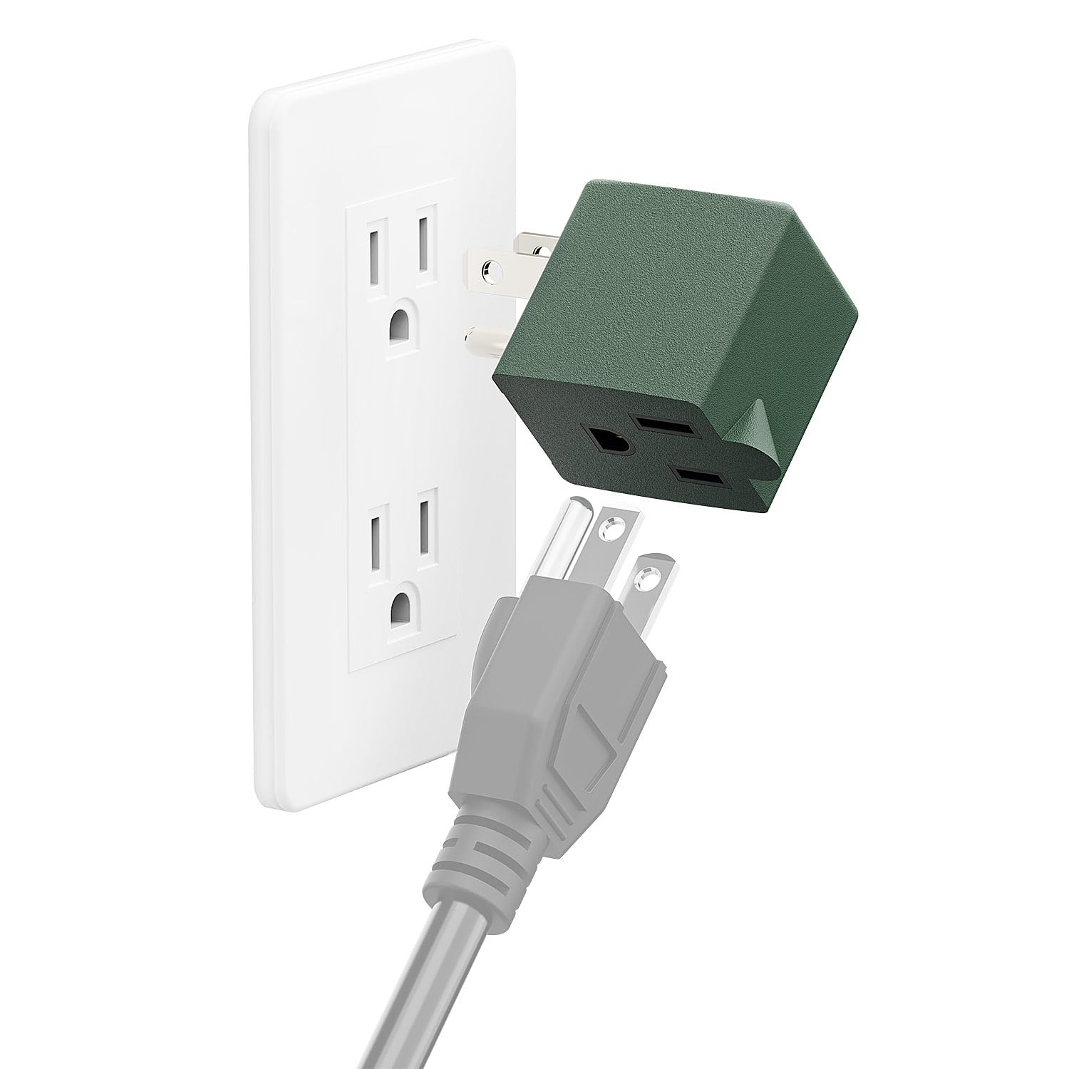 90 Degree Adapter Leftward Angled Angle Usa 3 Prong Male Female Adapter,90 Degree Angled Usa Male Female Power Adapter, 5 15P To