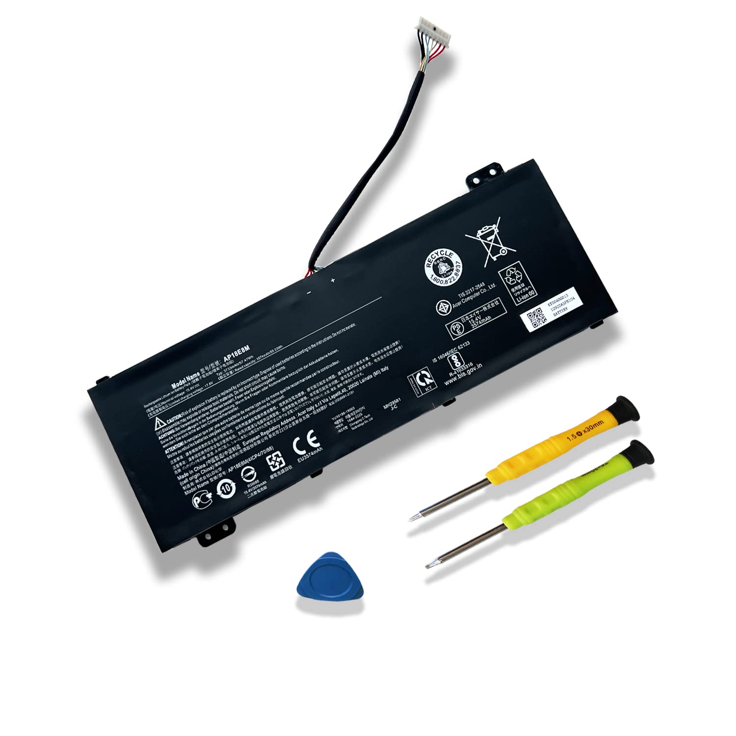 Ap18E8M Ap18E7M Battery For Acer Nitro 5 An515 44 An515 44 R99Q An515 55 An515 52 An515 43 An515 45 An517 52 Nitro 7 An715 51 As