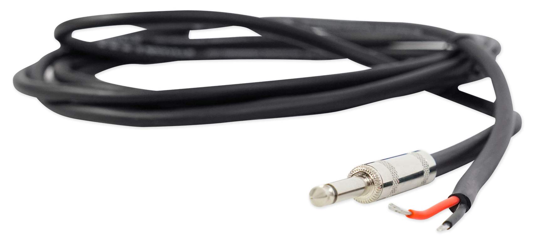 Rockville Rtsbw10 10 Foot 1/4 Ts To Bare Wire Speaker Cable,16 Awg,100% Copper