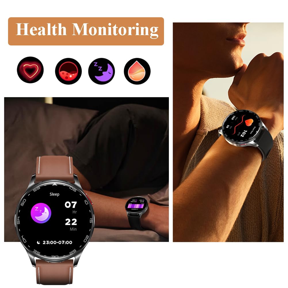 Alliget Smart Watch With Earbuds, 2 In 1 Bluetooth Smartwatch, 1.39'' Hd Ips Screen Smartwatch For Men Women, Fitness Tracker Lo