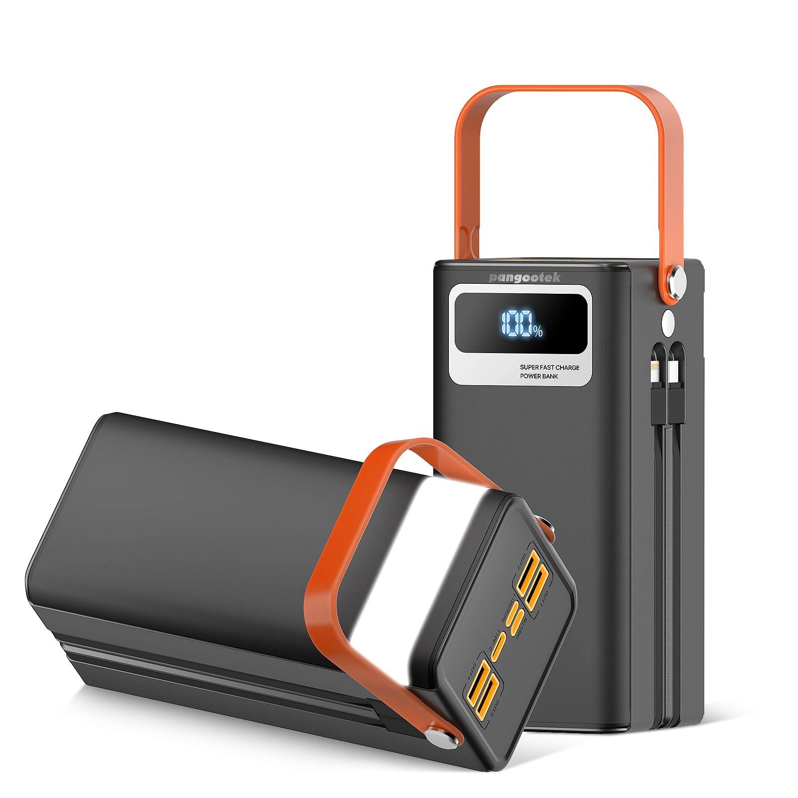 Portable Power Bank Station 99Wh Outdoor Generator with Flashlight LCD Display Backup Phone Battery Pack Portable PD Fast Charge