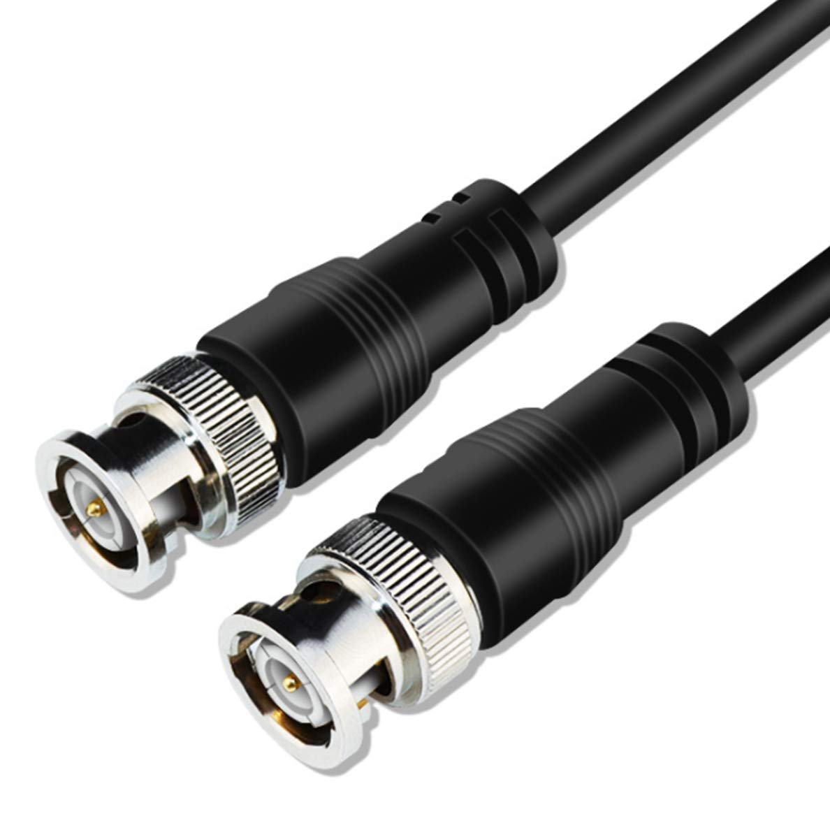 Tan Qy Bnc Rg 59/U Cable 6Ft  Bnc Male To Male Extension Connector Adapter Professional Rg 59/U Grade Coaxial Wire Cord Cable Ja