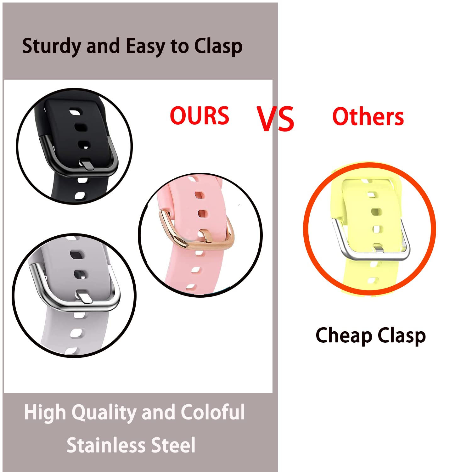 Vicrior Bands Compatible With 19Mm Fitpolo Id205L / Willful Sw021 Id205L/Sw025 Id205S Smart Watch, Soft Silicone Replacement Ban