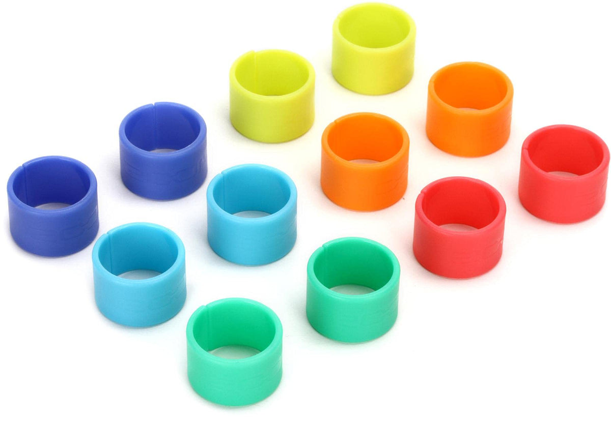 XLR-6c Colored Mic Cable Rings – Electroeshop