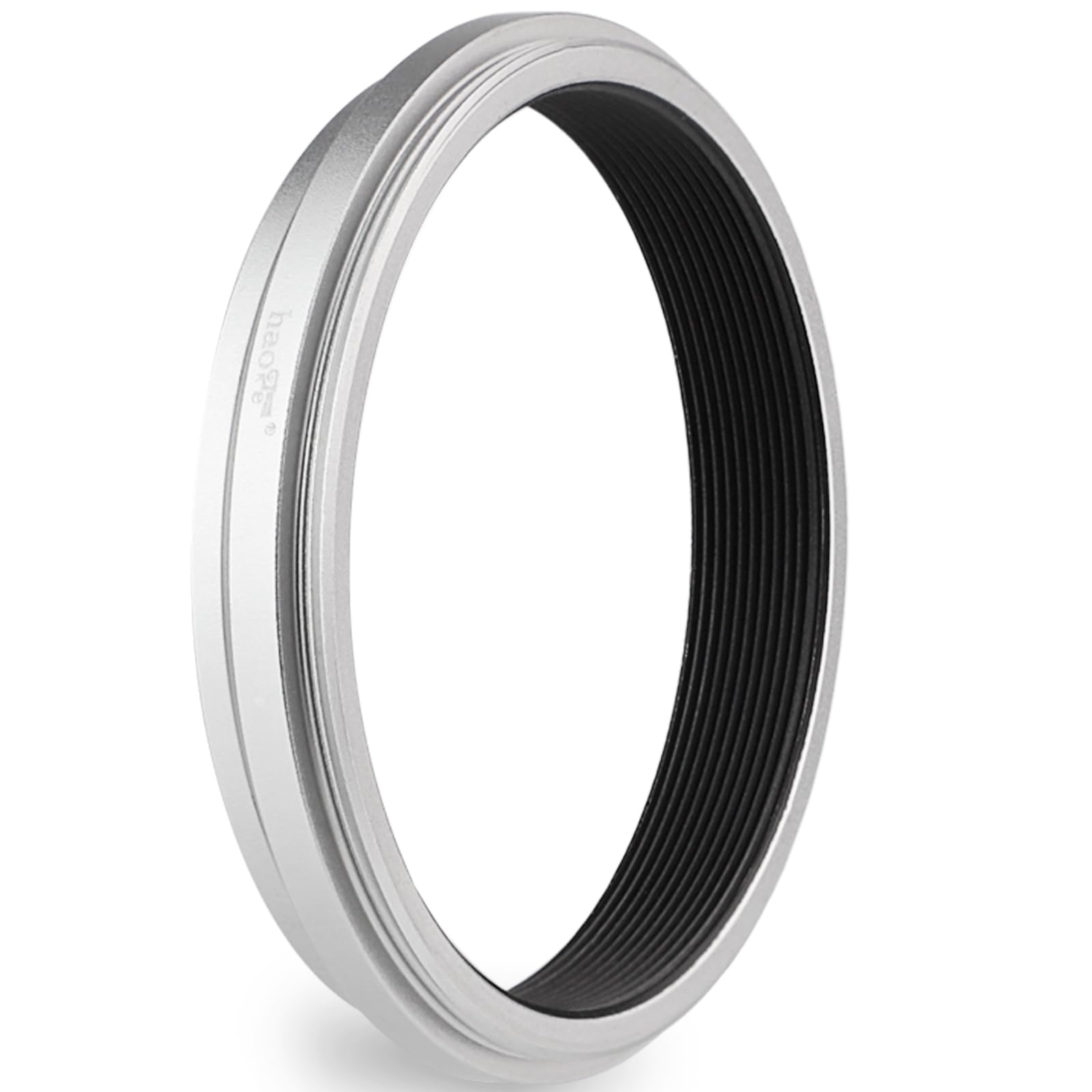 Haoge Lens Filter Adapter Ring For Fujifilm X100Vi Fuji Finepix X100V Camera Fit 49Mm Uv Cpl Nd Filter Lens Cap Replace Fujifilm Ar X100 Silver