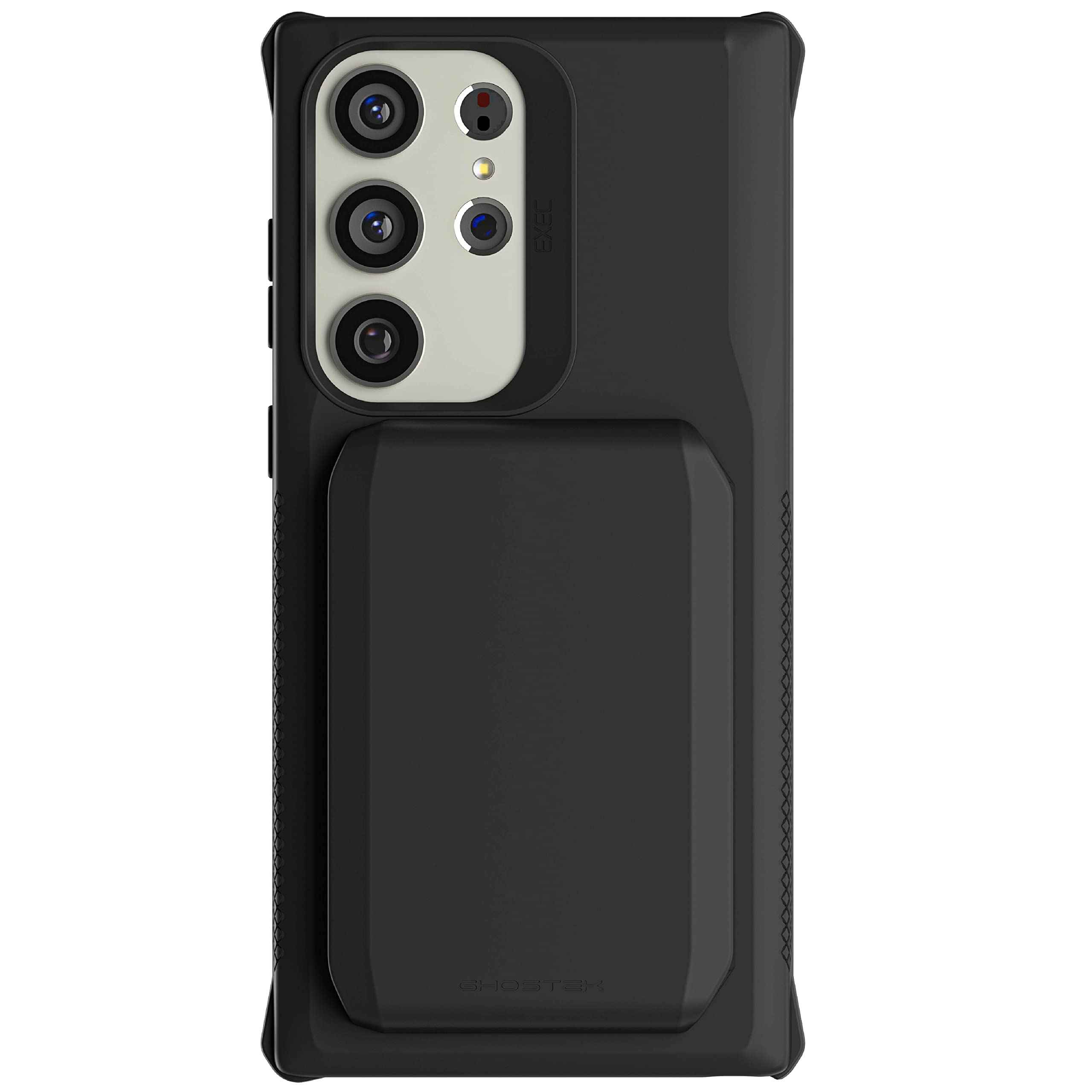 Ghostek EXEC Samsung Galaxy S23 Ultra Wallet Case with Detachable Magnetic Credit Card Holder Supports Wireless Charging Shockpr