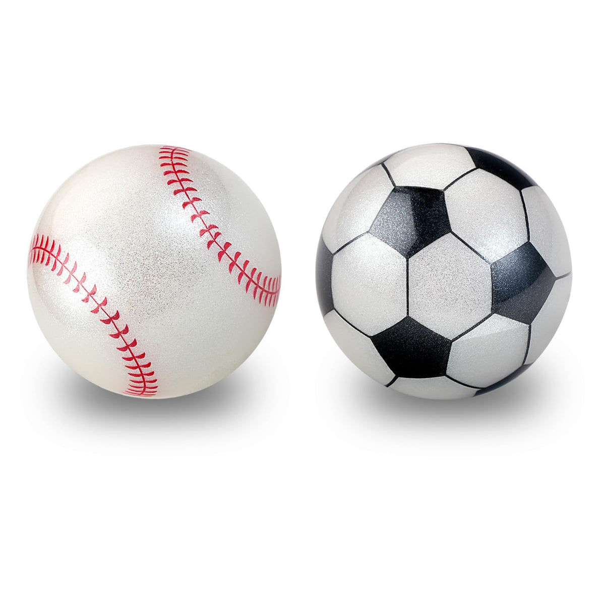 Perixx Peripro 303X2F 1.34 Inches Sports Trackball 2 Pcs Pack   Fun Novelty Baseball And Soccer Design   Compatible For M570, M575, Perimice 517/520/717/720, And Other 1.34Inches Trackball Mouse