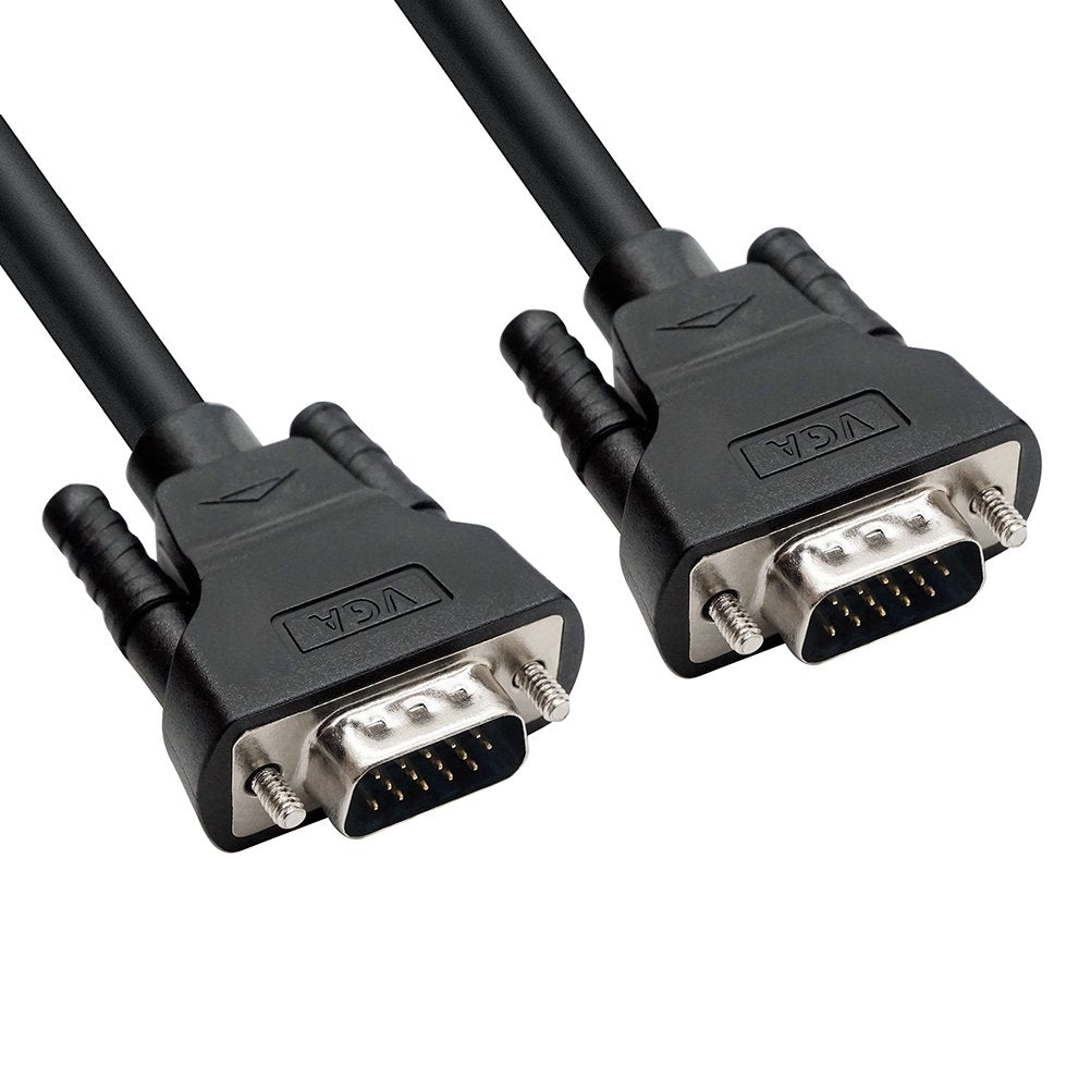 Dtech 5 Feet Vga To Vga Cable For Computer Monitor Projector 1080P High Resolution (1.5M)