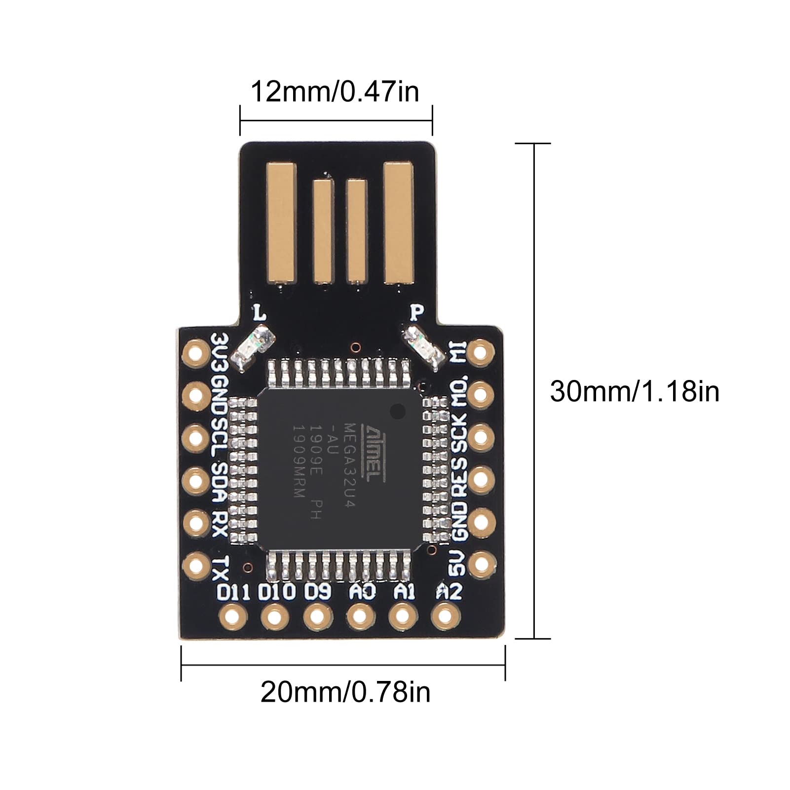 Beetle Virtual Keyboard Pro Micro Usb Atmega32U4 Au Module Mini Development Expansion Board 5V 16Mhz I2C