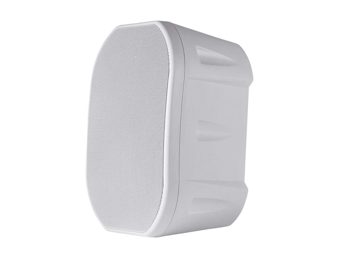 Monoprice 6.5-inch Weatherproof 2-Way Speakers - with Wall Mount Bracket, IP55 Ingress Protection Rating, Pair - White
