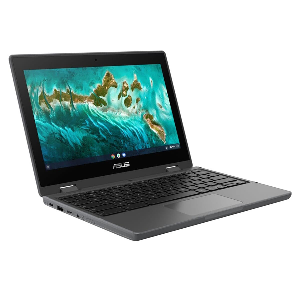 Asus Chromebook Flip Cr1 Cr1100Fka-Yz182T-S 11.6 Touchscreen Convertible Chromebook - Hd - 1366 X 768 - Intel Celeron N5100 Quad