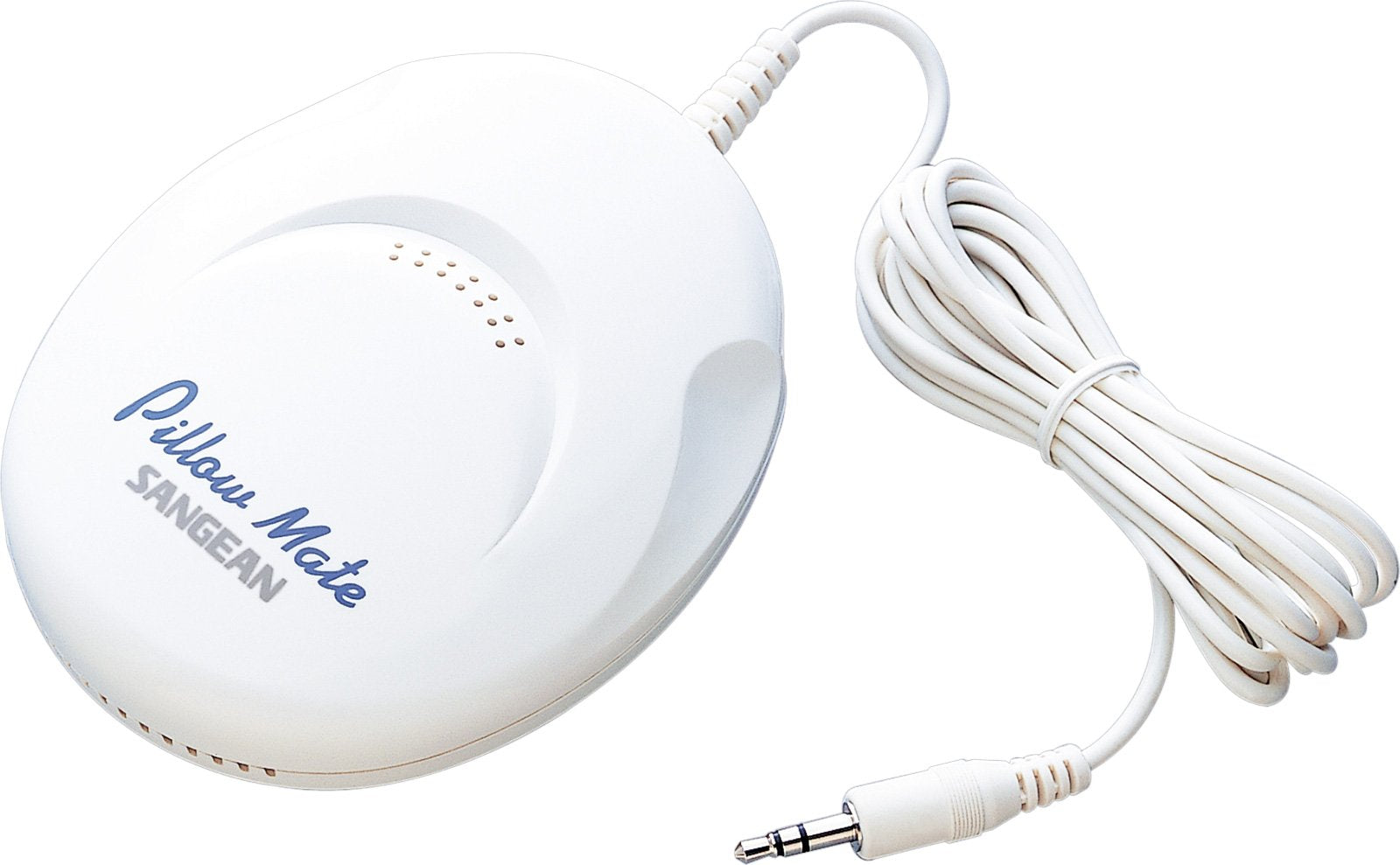 Sangean America, Inc. PS-100 Pillow 3.5mm Aux Portable Speaker, White, One Size
