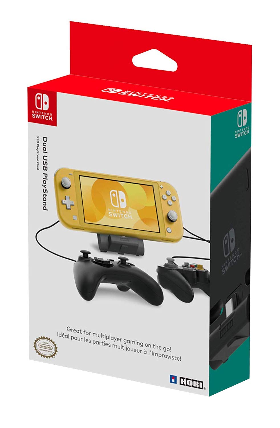 Nintendo Switch Dual Usb Playstand By Hori   Officially Licensed By Nintendo
