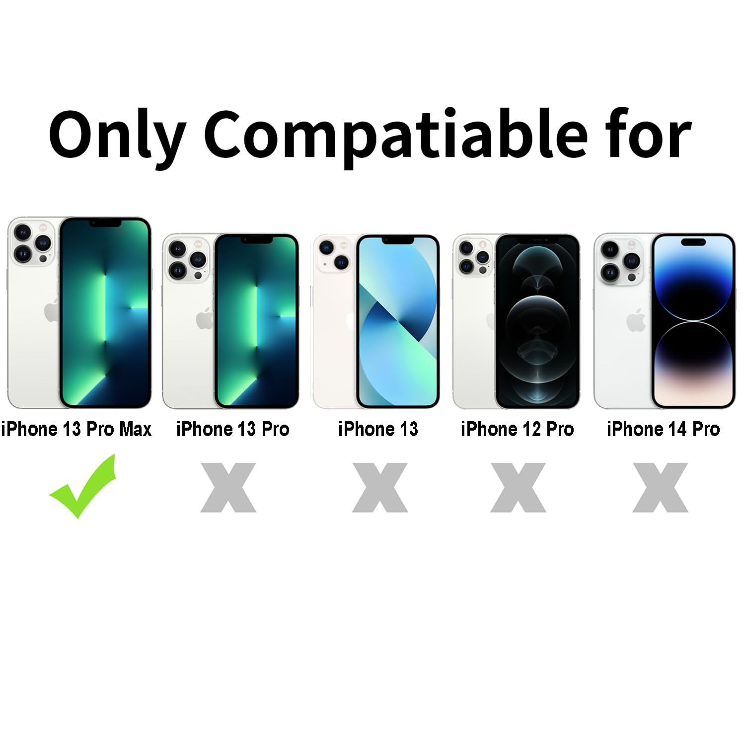 Tenoc Phone Case Compatible With Iphone 13 Pro Max, Pink Case Translucent Protective Bumper Matte Hard Back Cover For 6.7 Inch