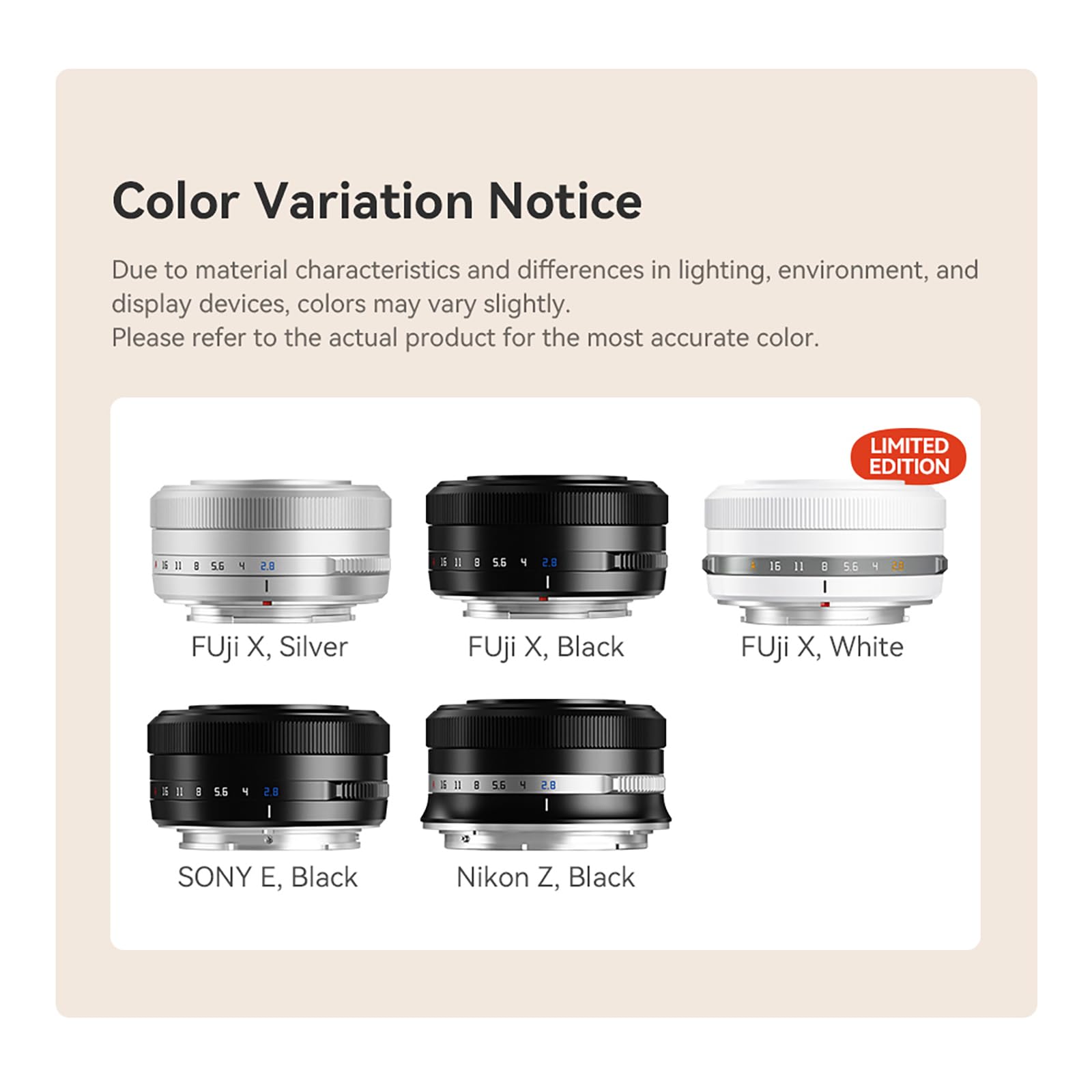 Ttartisan Aps C 27Mm F2.8 F/2.8 Auto Focus Lens For Fx Mount Af Mirrorless Camera X A3 X A5 X A7 X H1 X T100 X T20 X T200 X T3 X T30 X T30Ii X T4 X Pro3 X E3 X E4 X S10 X S20 (Silver)