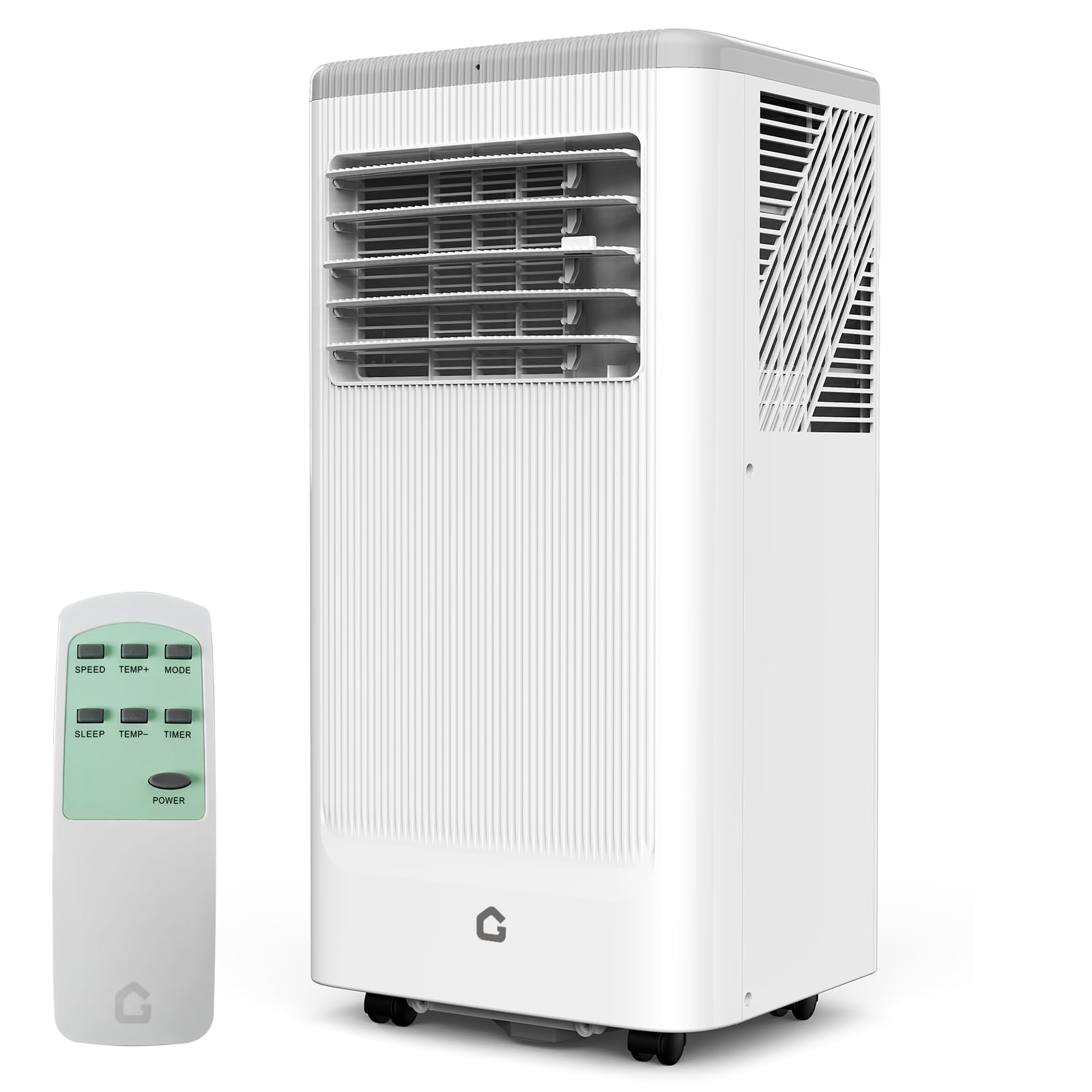 GarveeTech 10,000 BTUs Portable Air Conditioners with Heater, 3 in-1 Cooling AC Portable Air Conditioner for Room with Sleep Mod