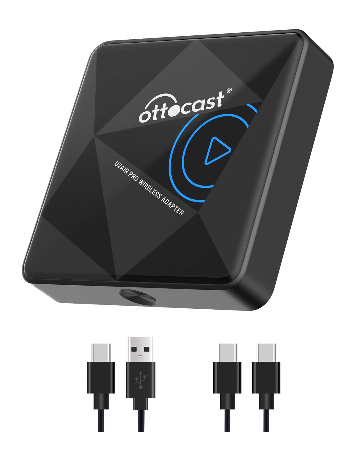 U2Air Pro Wireless Carplay Adapter For Iphone   2024 Newest Version Wired To Wireless Carplay Dongle   Dual Band Wifi, Low Laten