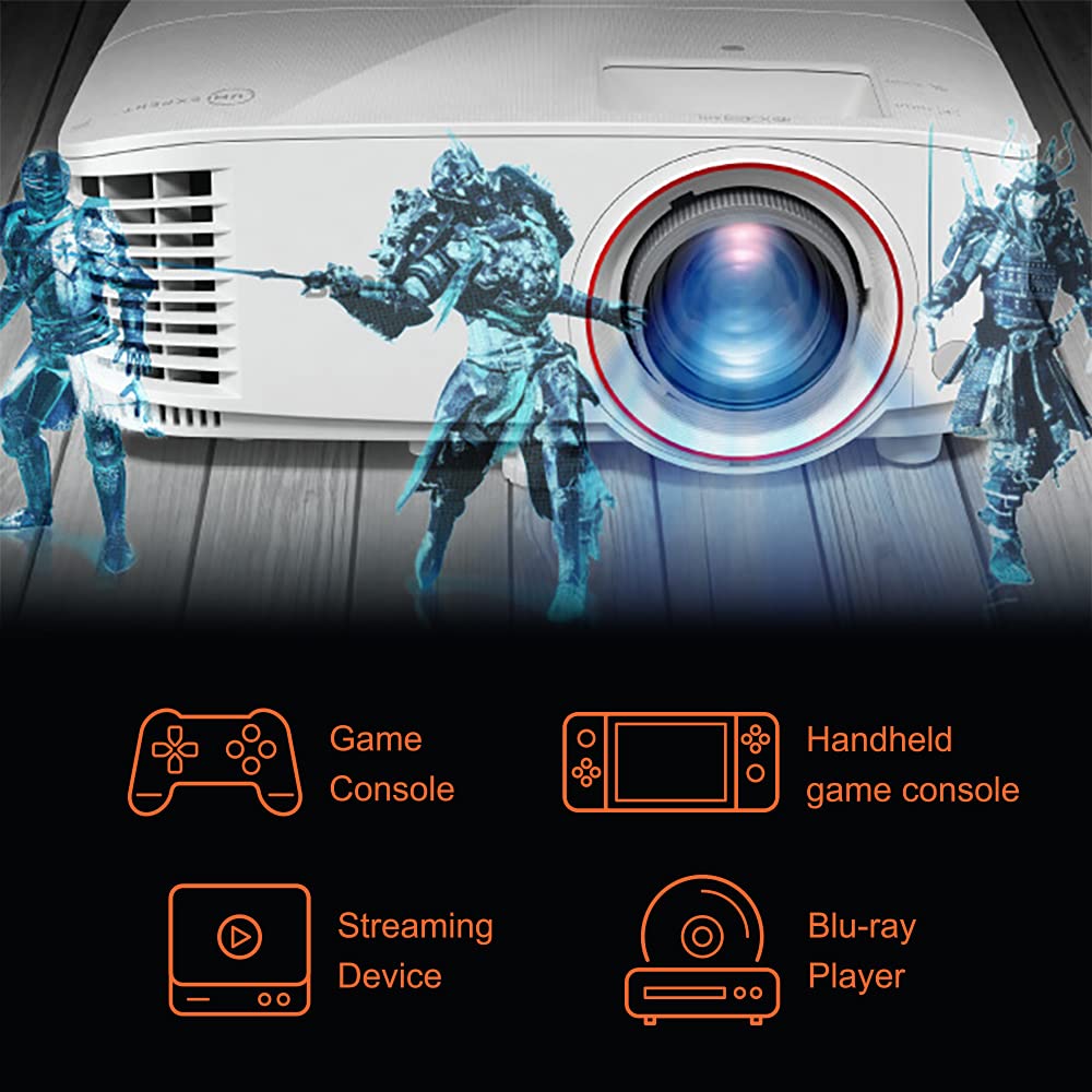 Benq Th671St Full Hd 1080P Projector For Gaming: High Brightness 3000 Ansi Lumen, Low Input Lag, Superior Short Throw For Table