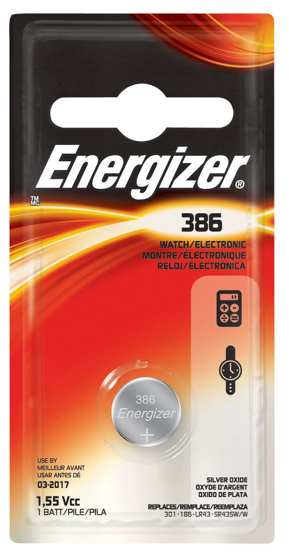 Energizer Silver Oxide Blister Pack Watch/Electronic Batteries