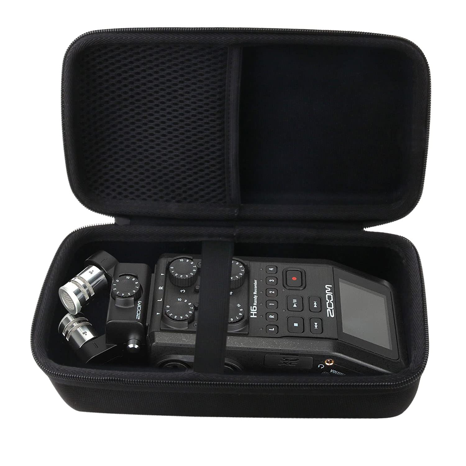 Waiyucn Hard Eva Carrying Case For Zoom H6/ H6 Essential Portable Studio Handy Recorder Case.