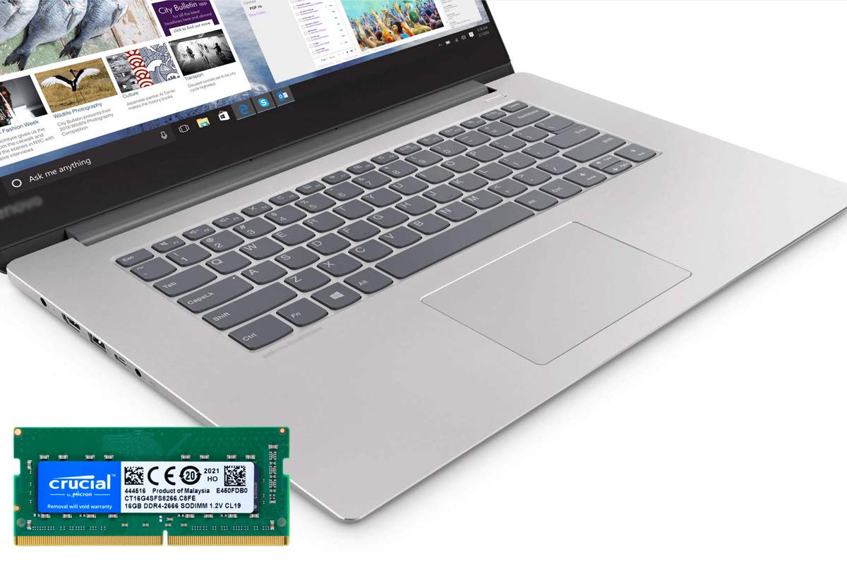 Crucial 16Gb Ddr4 Sdram Memory Module - For Notebook - 16 Gb - Ddr4-2666/Pc4-21300 Ddr4 Sdram - Cl19-1.20 V - Non-Ecc - Unbuffer