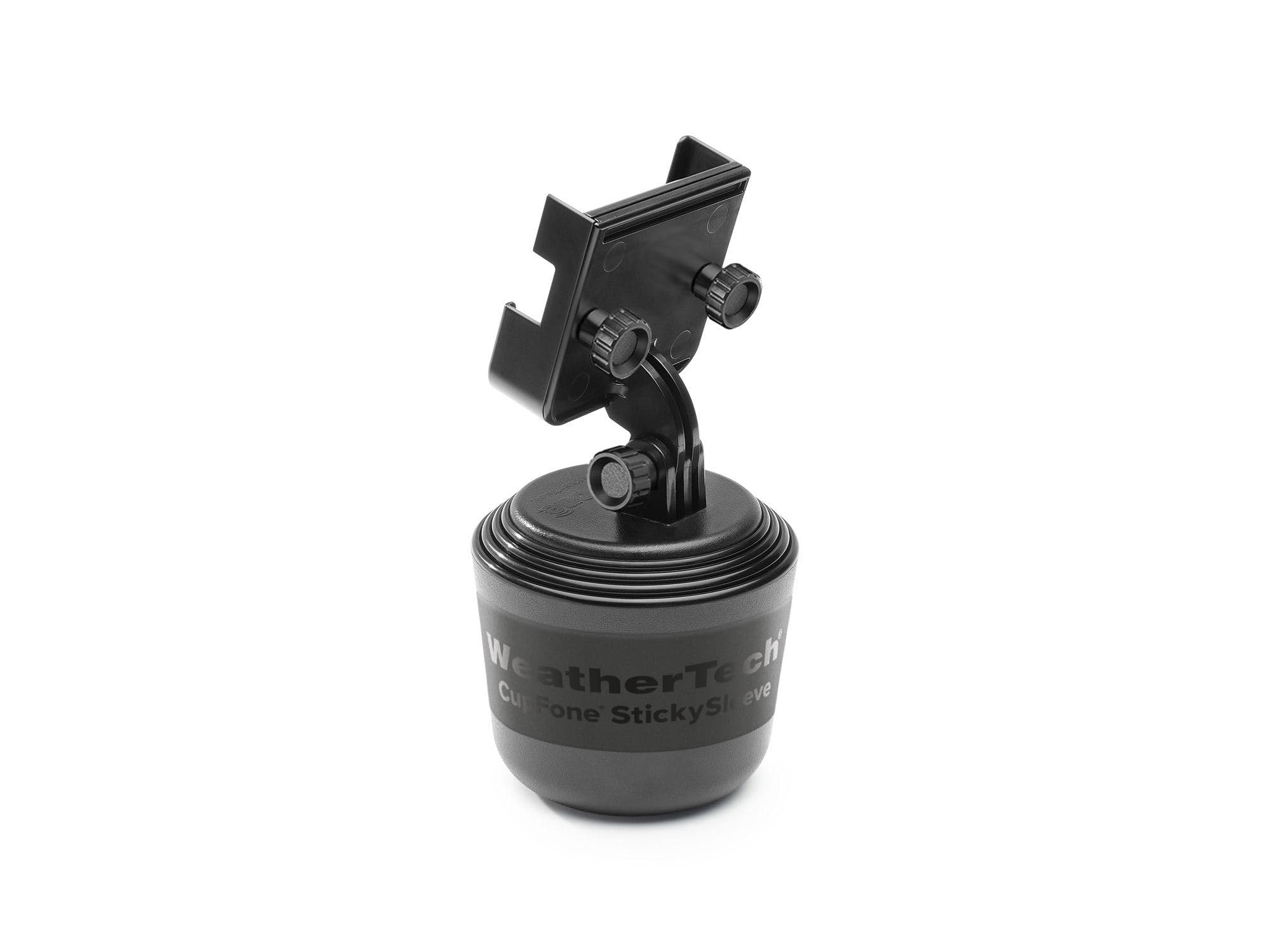 Weathertech Cupfone Two View - Adjustable, Universal Cup Holder Phone Mount Car & Truck Accessory - Best Design For Iphone & Sma