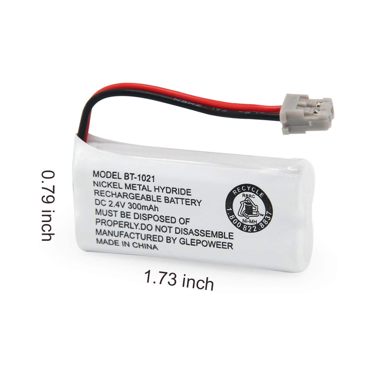 Glepoweer Bt 1021 Phone Battery Bbtg0798001 Compatible With Uniden Bt1021 Bt 1008 Bt 1016 Bt 1025 Cordless Handset Phone Recharg