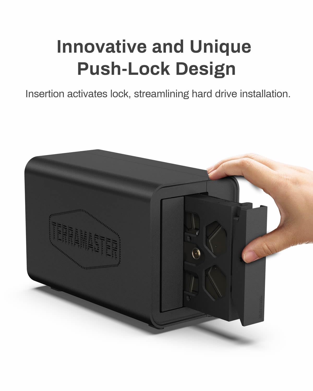 Terramaster D2-320 Usb Raid Enclosure - Usb 3.2 Gen 2 10Gbps Type C 2Bay Raid Storage Supports Raid 0, 1, Single, Jbod (Diskless