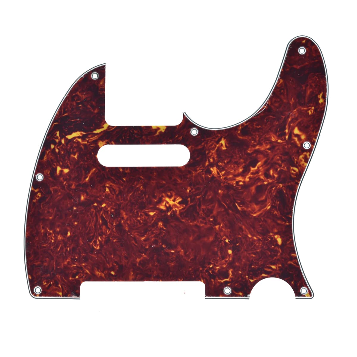 Dopro 8 Hole Tele Guitar Pickguard Scratch Plate fits USA/Mexican FD Telecaster Vintage Tortoise