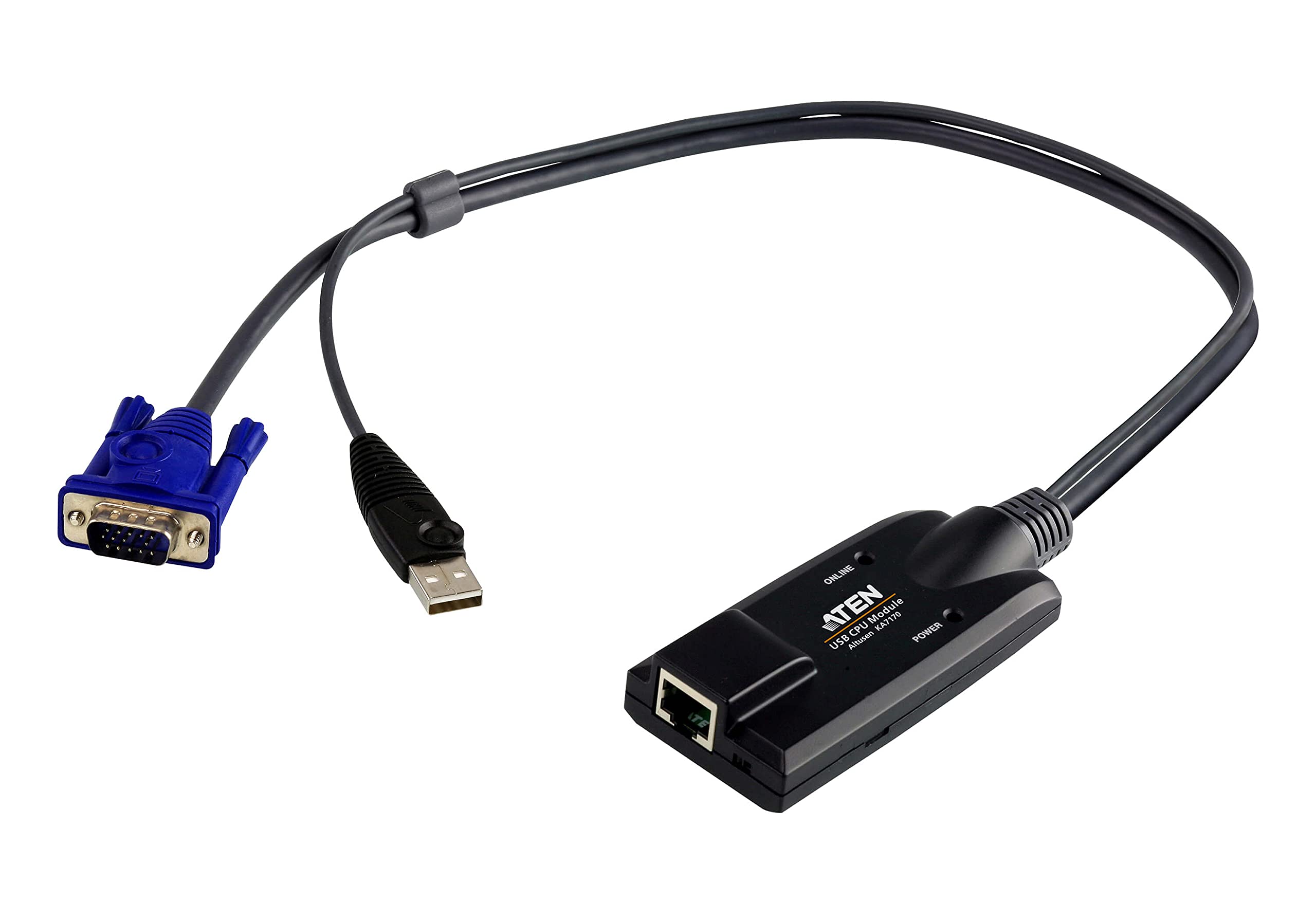 Usb Kvm Adapter Cable Cable Cpu Module