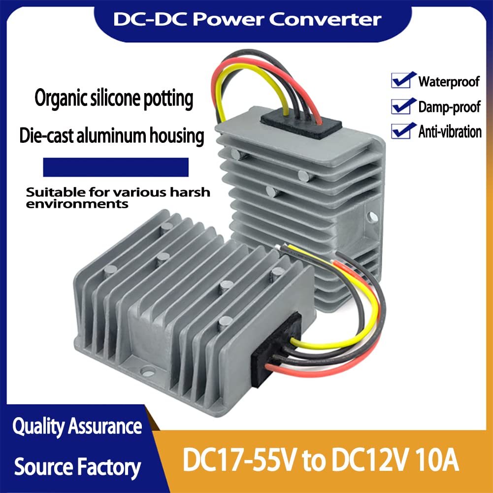 Step Down Converter 12V 10A 120W For 18V To 12V Step Down 48V To 12V Converter 18V To 12V Converter 24V To 12V Converter 20V To