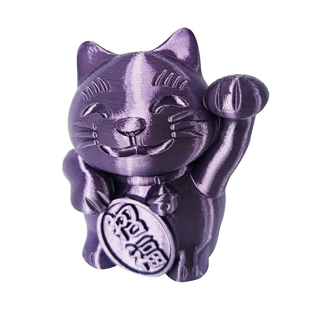 Silk Dark Purple Pla Filament 1.75 Mm 3D Printer Filament 1Kg 2.2Lbs Spool Violet Purple Pla 3D Printing Material Shine Silky Me