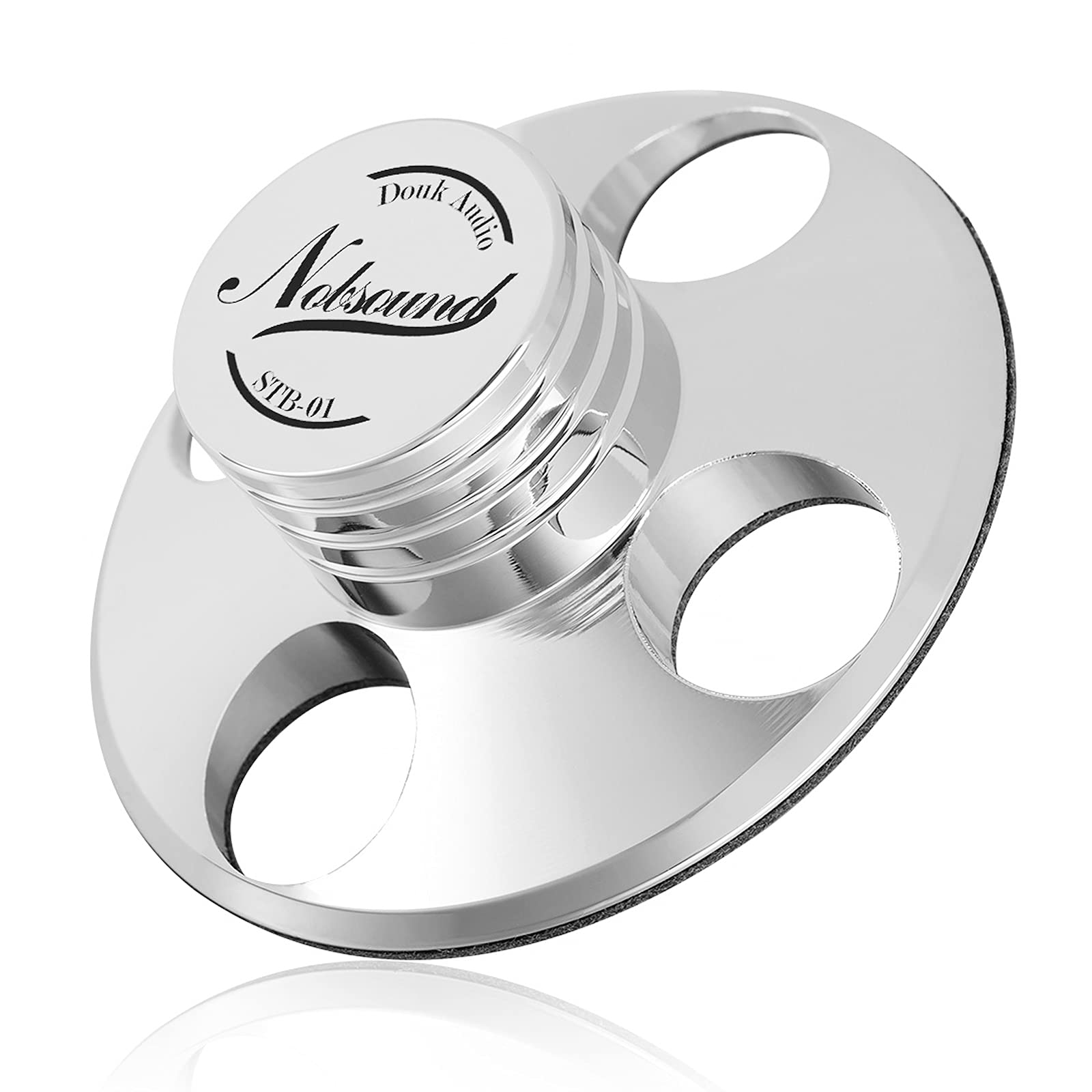 Nobsound Stb 01 Lp Vinyl Turntables Metal Disc Stabilizer Record Weight Hifi (Silver)