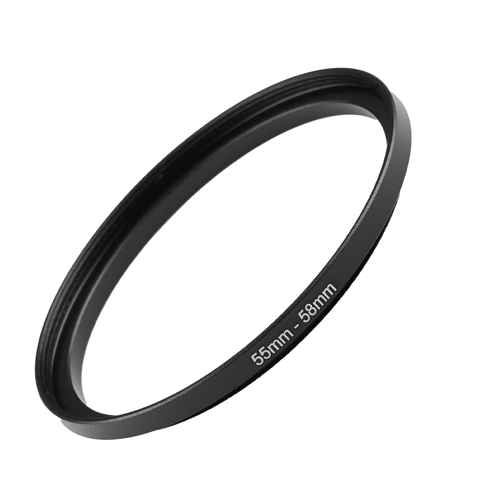 Gznly 55Mm To 58Mm Step Up Adapter Rings Filter Adapter Black Metal Step Down Filter Ring Adapter Compatible With All Brand Uv C