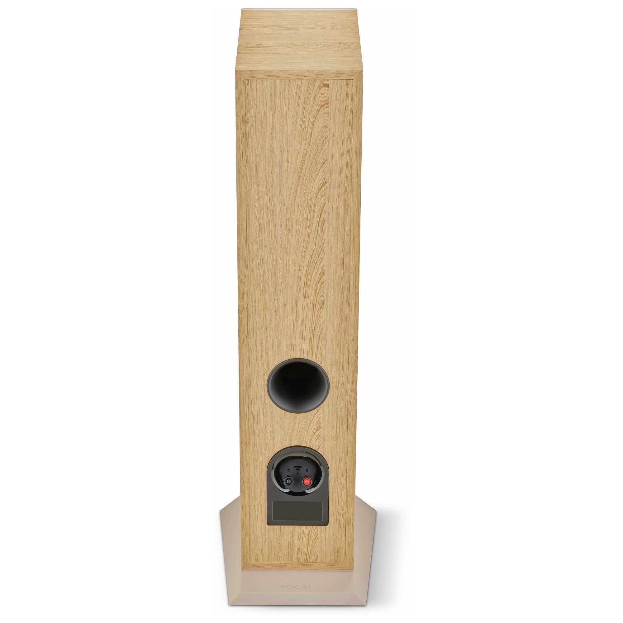 Focal Theva N2-3-Way Floorstanding Loudspeakers With 5-Inch Drivers, Sold Individually, Light Wood - Fthevan2Lw