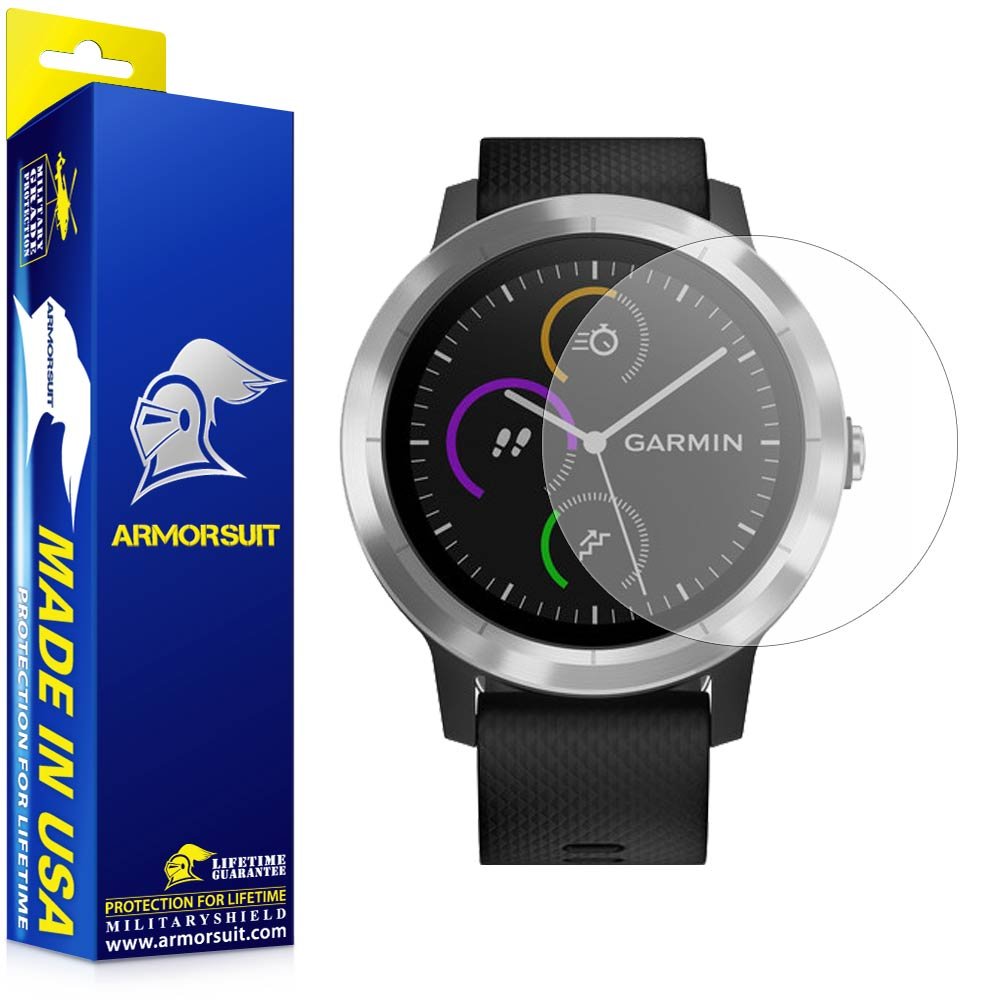 ArmorSuit 6 Pack for Garmin Vivoactive 3 Anti-Glare Screen Protector Anti Bubble MilitaryShield Matte Film - Made in USA