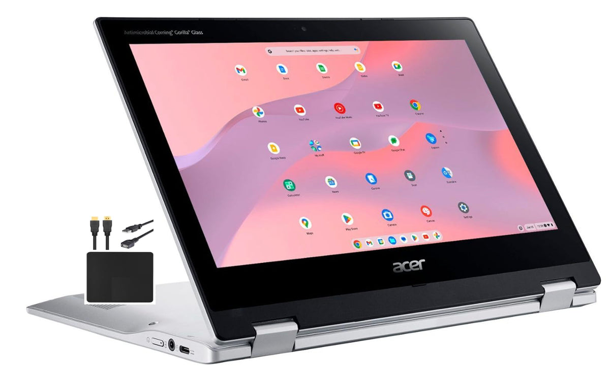 Acer 2023 Newest X360 Chromebook Spin 2 In 1 Convertible Laptop Student Business,8 Core Mediatek Mt8183C Processor,11.6 Hd Touch