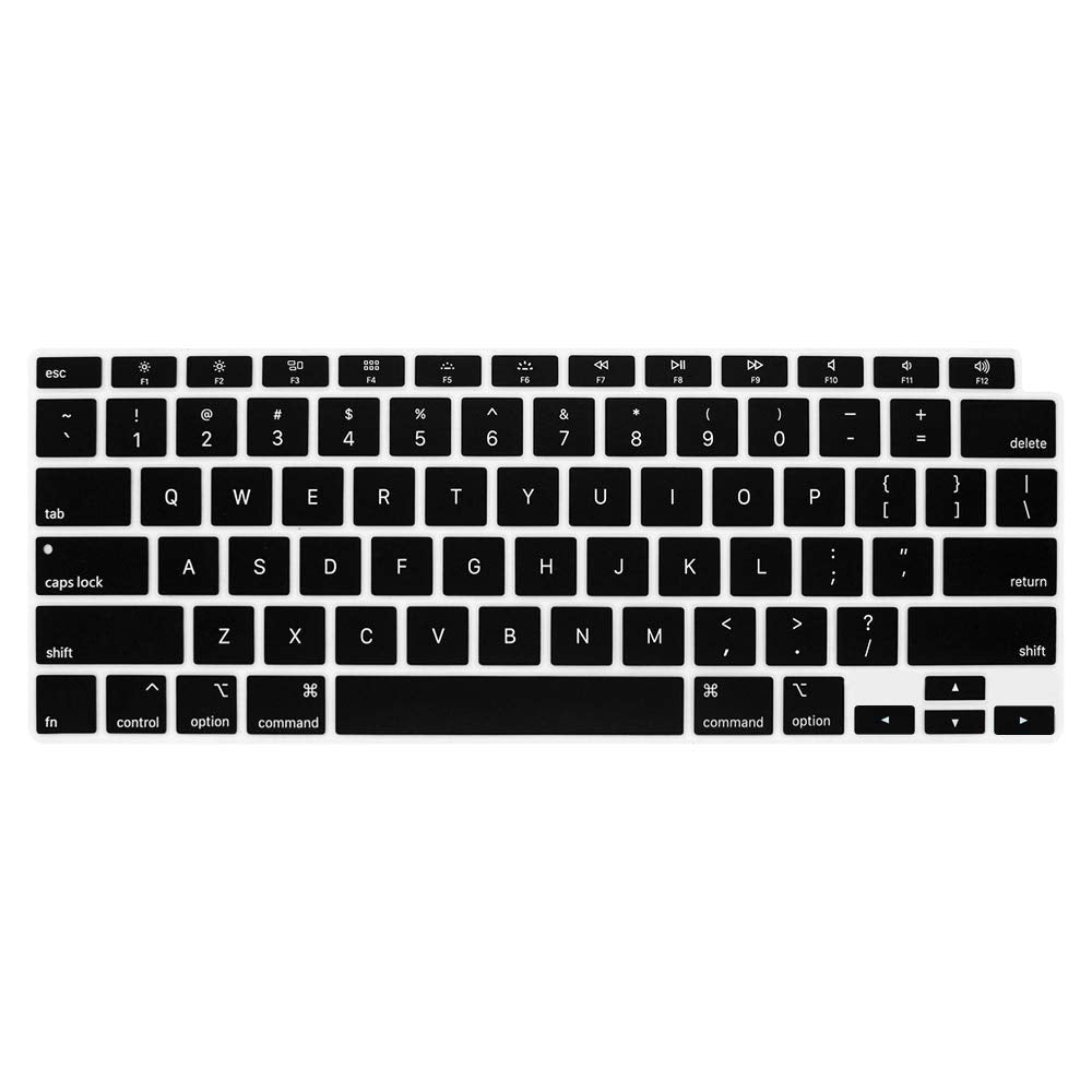 Proelife Ultra Thin Keyboard Cover Skin For 2021 2020 Macbook Air 13 Inch Model A2337 Apple M1 Chip A2179 (U.S Layout) With Touc