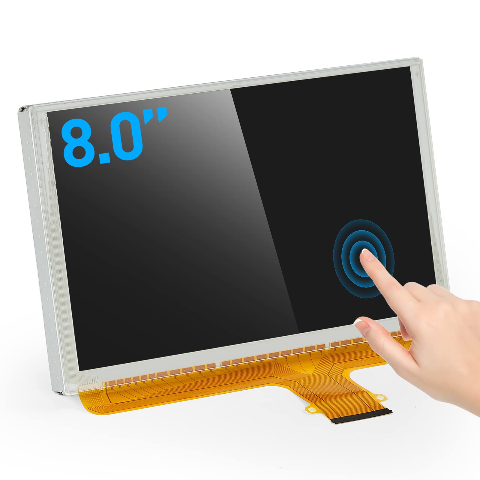 Wonvon Fit Gmc 8'' Touch Screen   Digitizer Replacement Navigation Radio Lcd New Oem(Anti Blue Light)Compatible With 2015 2018 C