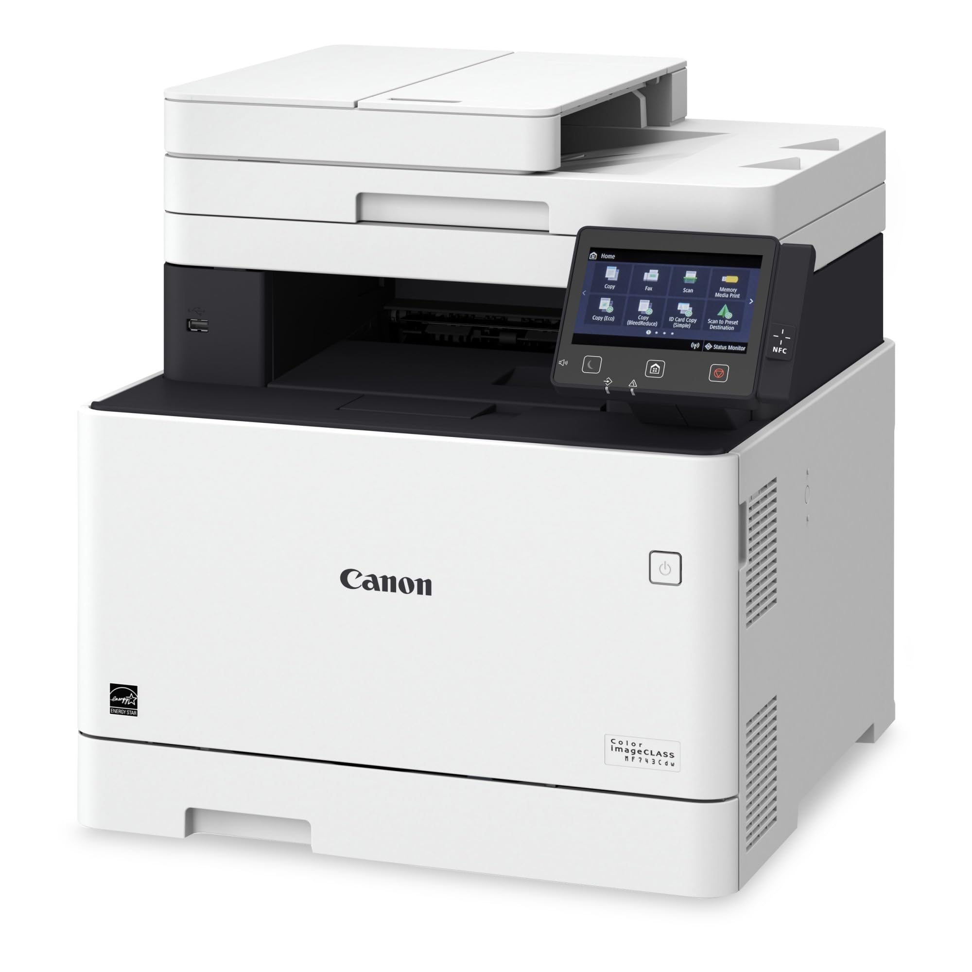 Color Imageclass Mf743Cdw   All In One, Wireless, Mobile Ready, Duplex Laser Printer With Nfc (Near Field Communication) And 3 Y