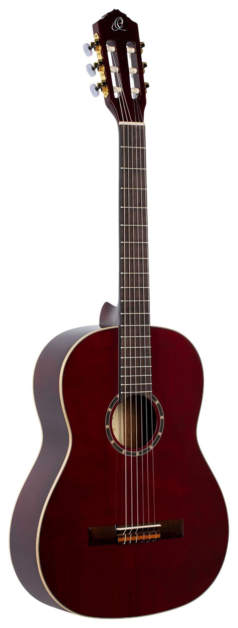 Ortega Guitars 6 String Family Series Pro Solid Top Slim Neck Nylon Classical Guitar W/Bag, Right (R131Sn-Wr)