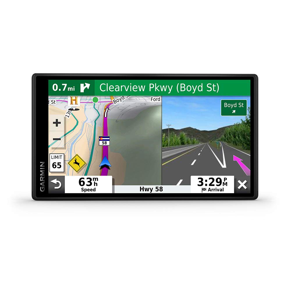 Garmin Drivesmart 55 And Traffic, Gps Navigator, 5.5    Display, Simple On Screen Menus, Easy To See Maps