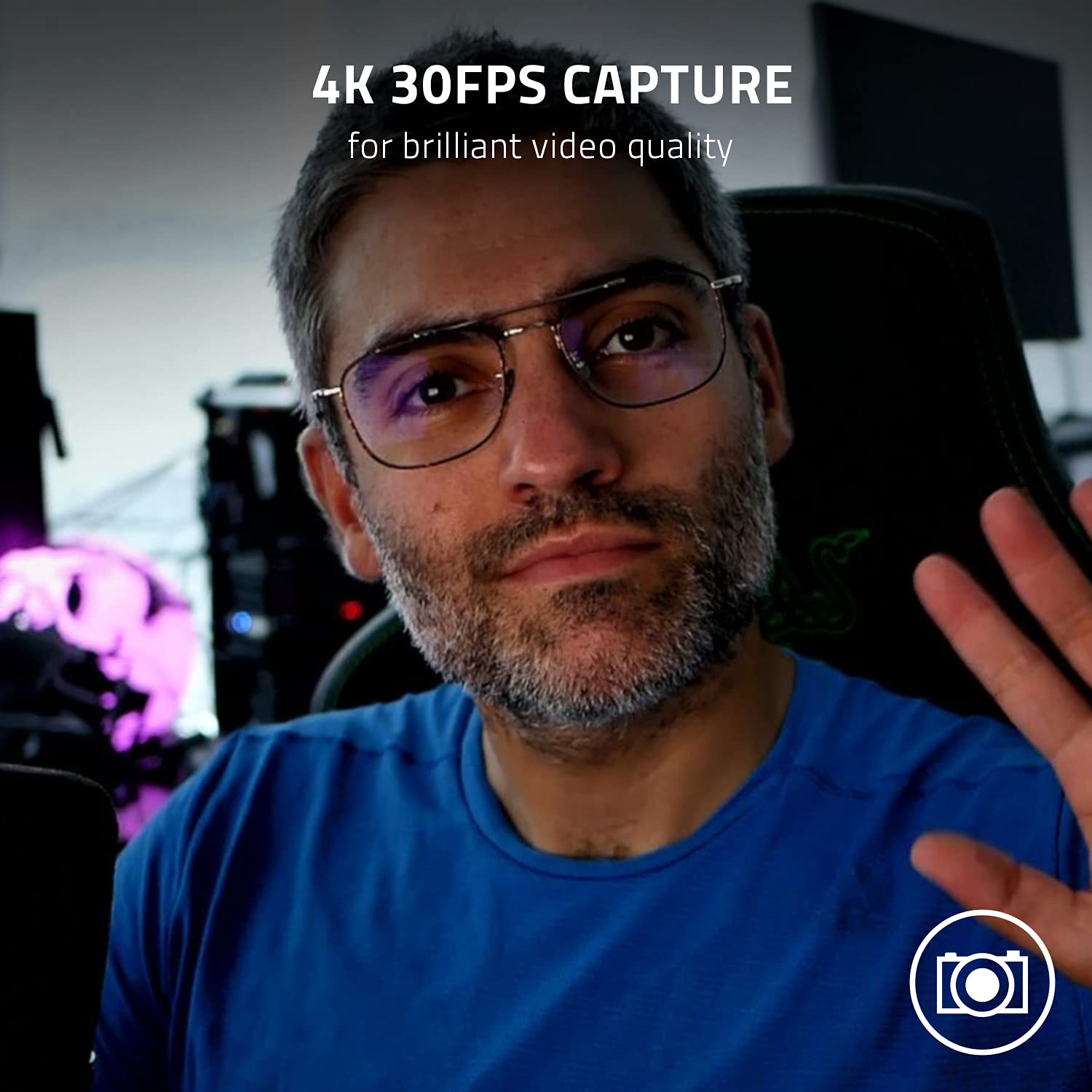 Razer Ripsaw X Usb Capture Card W/Camera Connection: 4K 30Fps   Obs & Streamlabs Compatible   For Streaming, Gaming, Video Confe